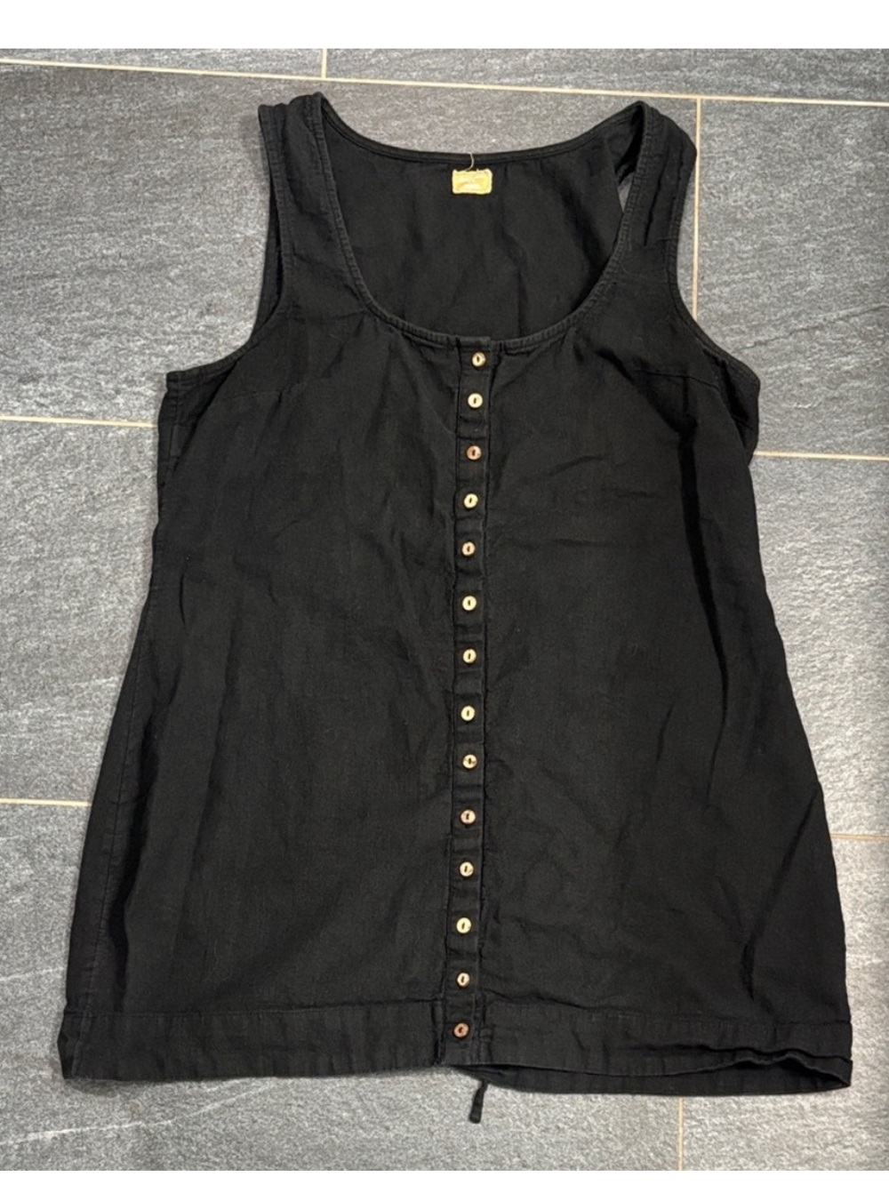 Free-est Free People Sunkissed Whisper Cotton-Linen Mini Dress